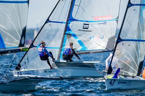 Martine Grael e Kahena Kunze / Foto: Pedro Martinez/ Sailing Energy